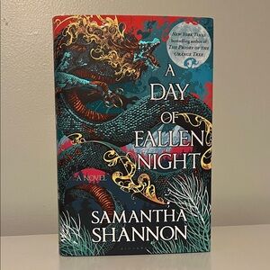 A Day Of Fallen Night by Samantha Shannon Hardcover Book